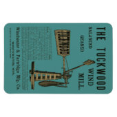 Antiek windenergie The Tuckwood Whitewater Wis 188 Magneet (Horizontaal)