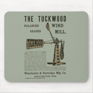 Antiek windenergie The Tuckwood Whitewater Wis 188 Muismat