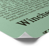 Antiek windenergie The Tuckwood Whitewater Wis 188 Poster (Hoek)