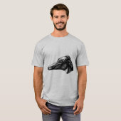 Antiek windhond t-shirt (Voorkant volledig)