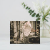 antiek winkel briefkaart (Staand voorkant)