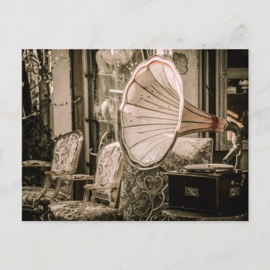 antiek winkel briefkaart (Voorkant)