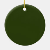 Antiek winkel Canandaigua NY Keramisch Ornament (Achterkant)
