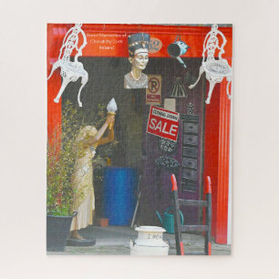 Antiek winkel Clonakilty Cork Ierland Jigzaag Puzz Legpuzzel
