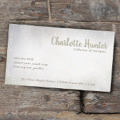 Antiek winkel,  gouden vogelkooi visitekaartje