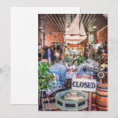 Antiek winkel in oakland oregon uit het verleden feestdagenkaart (Voorkant / Achterkant)