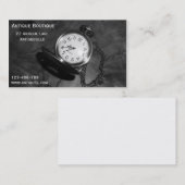 Antiek  winkel of handelaar visitekaartje (Voorkant / Achterkant)