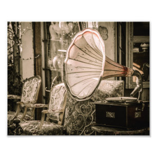 antiek winkel poster