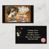Antiek winkel Visitekaartje (Voorkant / Achterkant)