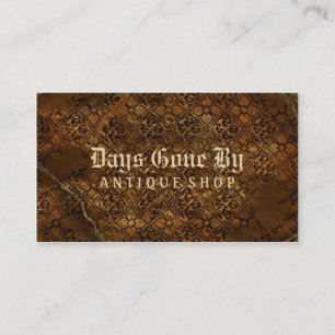 Antiek winkelAntieke Visitekaartjes