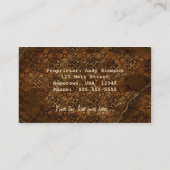 Antiek winkelAntieke Visitekaartjes (Achterkant)