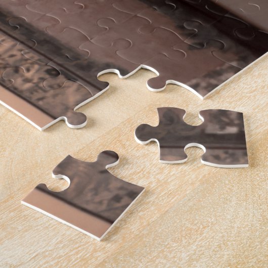 antiek winkelpuzzel legpuzzel (Zijkant)