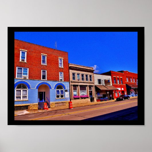 Antiek winkels poster (Voorkant)