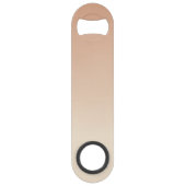 Antiek wit en antiek messing verloopkleuren speed flessenopener (Achterkant)