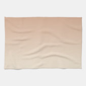 Antiek wit en antiek messing verloopkleuren theedoek (Horizontaal)