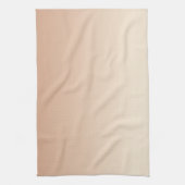 Antiek wit en antiek messing verloopkleuren theedoek (Verticaal)