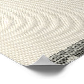 Antiek  wit linnen en kant poster (Hoek)