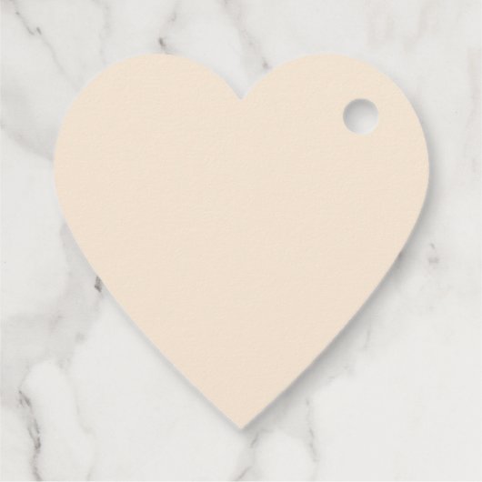 Antiek wit minimalistisch bedankjes labels (Achterkant)