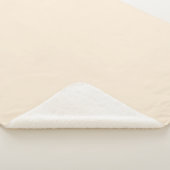 Antiek wit sherpa deken (3/4)