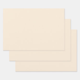 Antiek wit (vaste kleur) inpakpapier vel