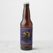 Antiek Witch Bierlabels Bier Etiket (Voorkant)