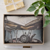 Antiek Witchery met Cauldron en Spell Books Tissuepapier (Geschenk)