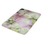 Antiek witte en droge roze hydrangea Petals Badmat (Gekanteld)