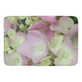 Antiek witte en droge roze hydrangea Petals Badmat