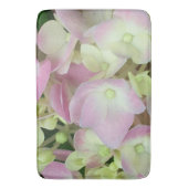 Antiek witte en droge roze hydrangea Petals Badmat (Voorkant Verticaal)