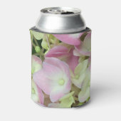 Antiek witte en droge roze hydrangea Petals Blikjeskoeler (Blikje Achterkant)