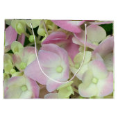 Antiek witte en droge roze hydrangea Petals Groot Cadeauzakje (Achterkant)