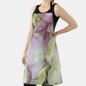 Antiek witte en droge roze hydrangea Petals Schort (Insitu)