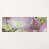 Antiek witte en droge roze hydrangea Petals Yogamat (Voorkant (horizontaal))