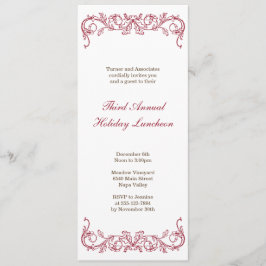 Antiek witte kerstfeestdag kaart