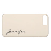 Antiek witte kleur achtergrond Case-Mate iPhone case (Achterkant (Horizontaal))