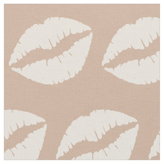 Antiek witte lippen stof (Close Up)