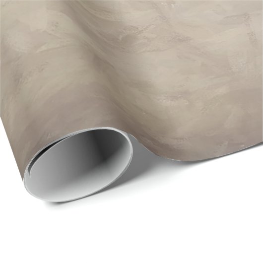  Antiek Witte Pearls Sepia Brown ontkoppeling Cadeaupapier (Rol Hoek)