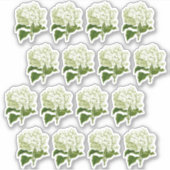 Antiek witte Stickers (Voorkant)