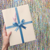 Antiek witte vaste kleur cadeaupapier