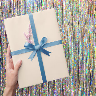 Antiek witte vaste kleur cadeaupapier