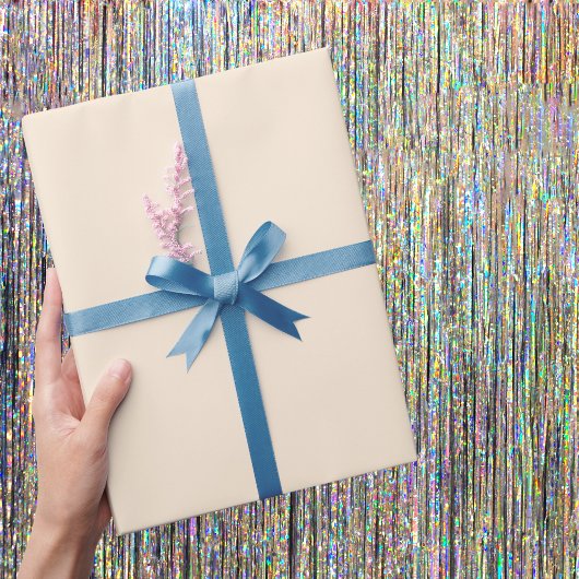 Antiek witte vaste kleur cadeaupapier