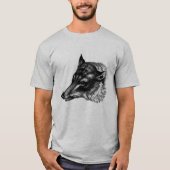 Antiek wolf t-shirt (Voorkant)