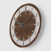 Antiek Wooden Cabinet Tiled Symmetry Pattern Grote Klok (Hoek)