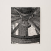 Antiek Woodenwagon Legpuzzel (Verticaal)
