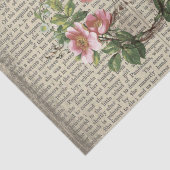  Antiek woordenboek literatuurflesje Tissuepapier (Detail)