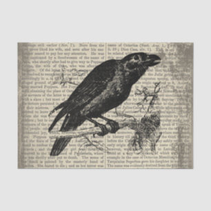  Antiek woordenboek Raven Tissuepapier