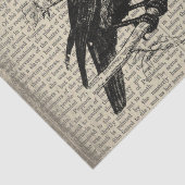  Antiek woordenboek Raven Tissuepapier (Detail)