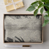  Antiek woordenboek Raven Tissuepapier (Geschenk)