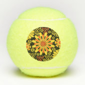 Antiek Yeller Tennis Ball Tennisballen (Voorkant)