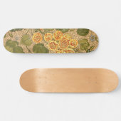 Antiek Yellow Flowers Skateboard (Horizontaal)